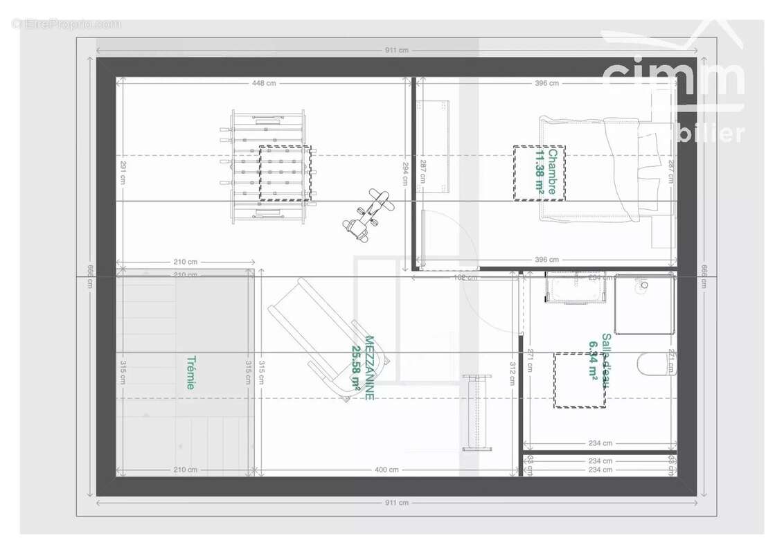 Duplex 54 m² – Faibles charges – Centre-ville - photo 12