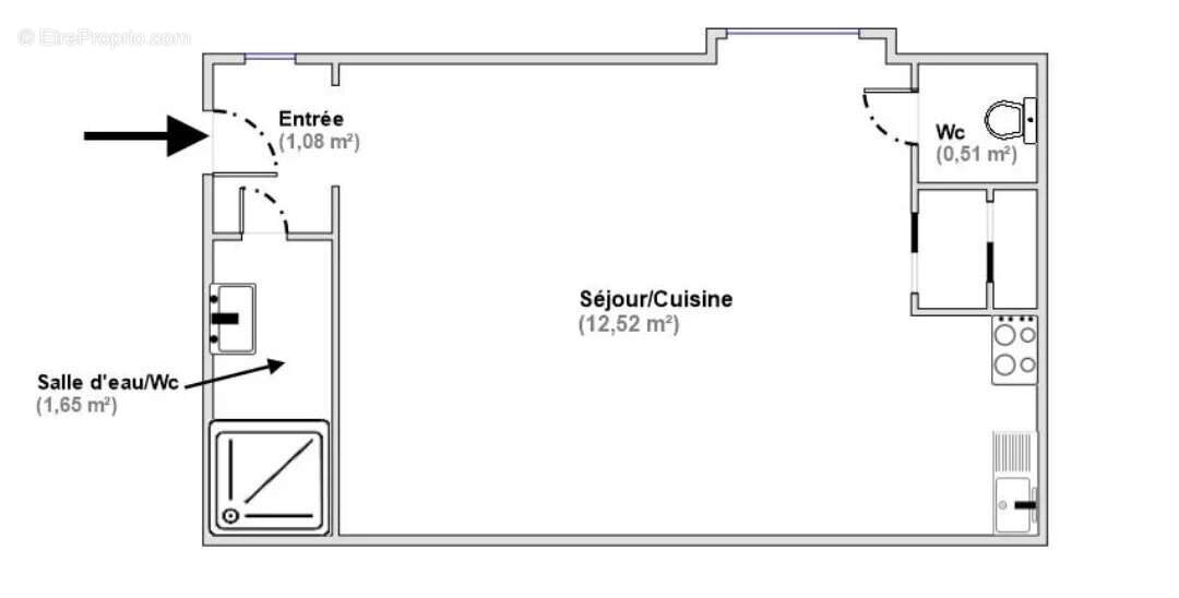 Appartement à PARIS-3E