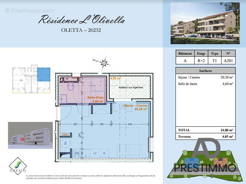 Appartement à SAINT-FLORENT