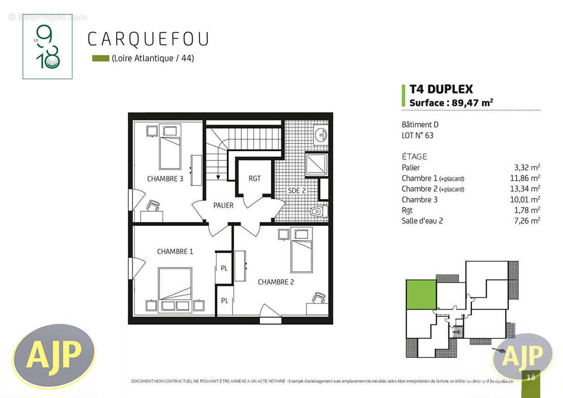 Appartement à CARQUEFOU