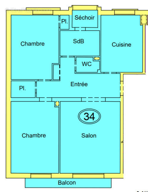 Appartement à CHATENAY-MALABRY