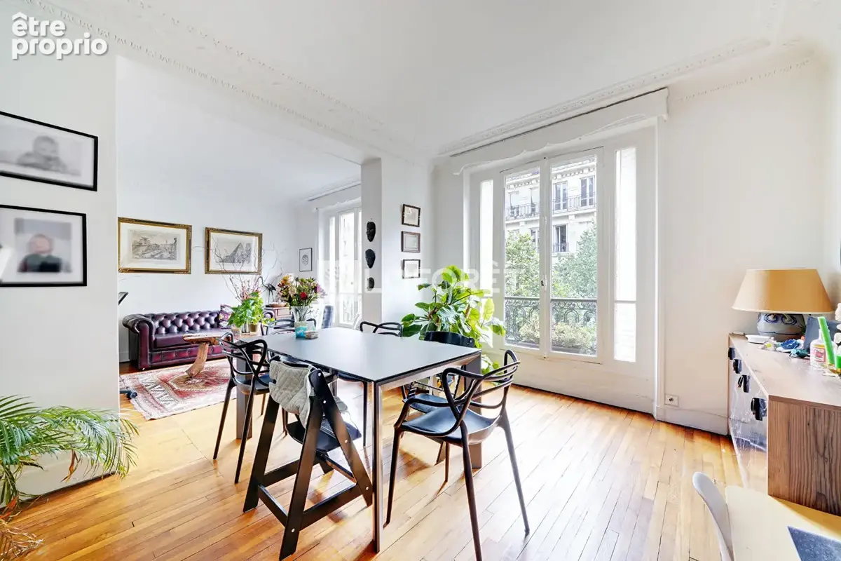Appartement familial de charme, 5 pièces  3 chambres Paris 13ème au pied de la Butte-aux-Cailles - photo 2