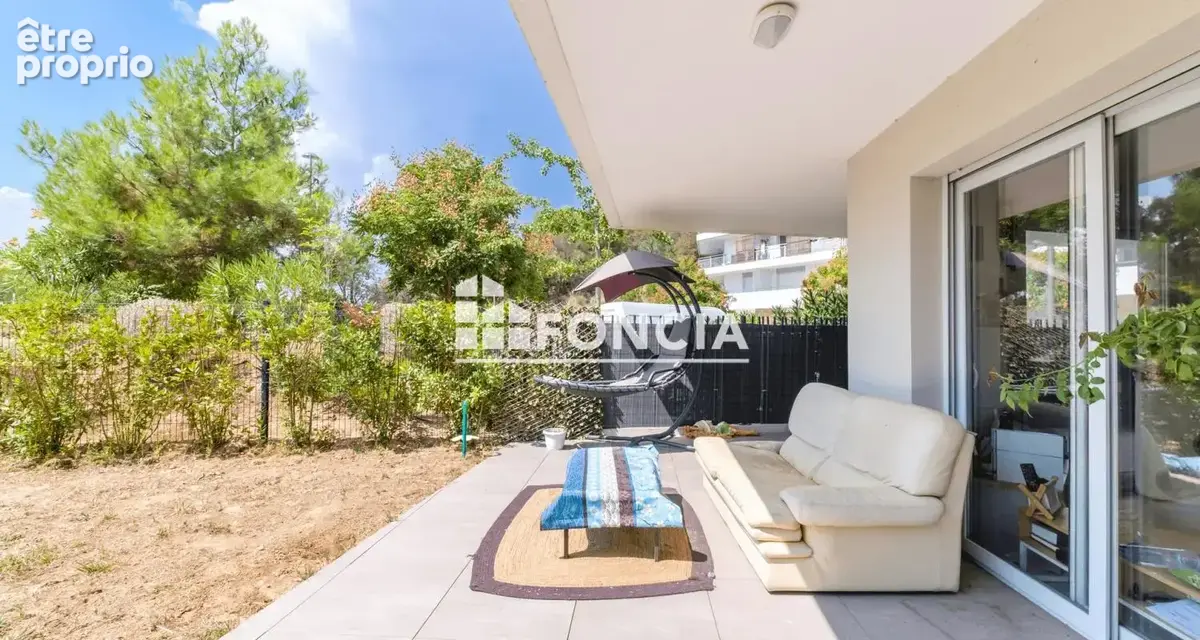 Prox. roquette sur siagne de 2016 t2 de 40m2+jardin de 85m2+parking et piscine - photo 1