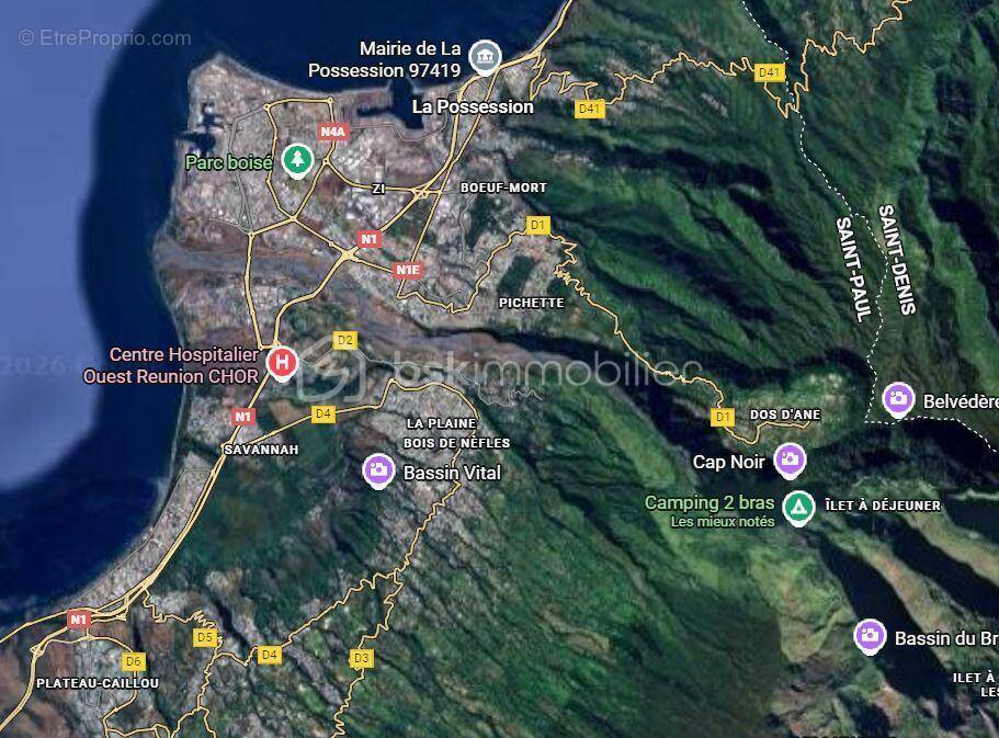 Terrain à SAINT-PAUL