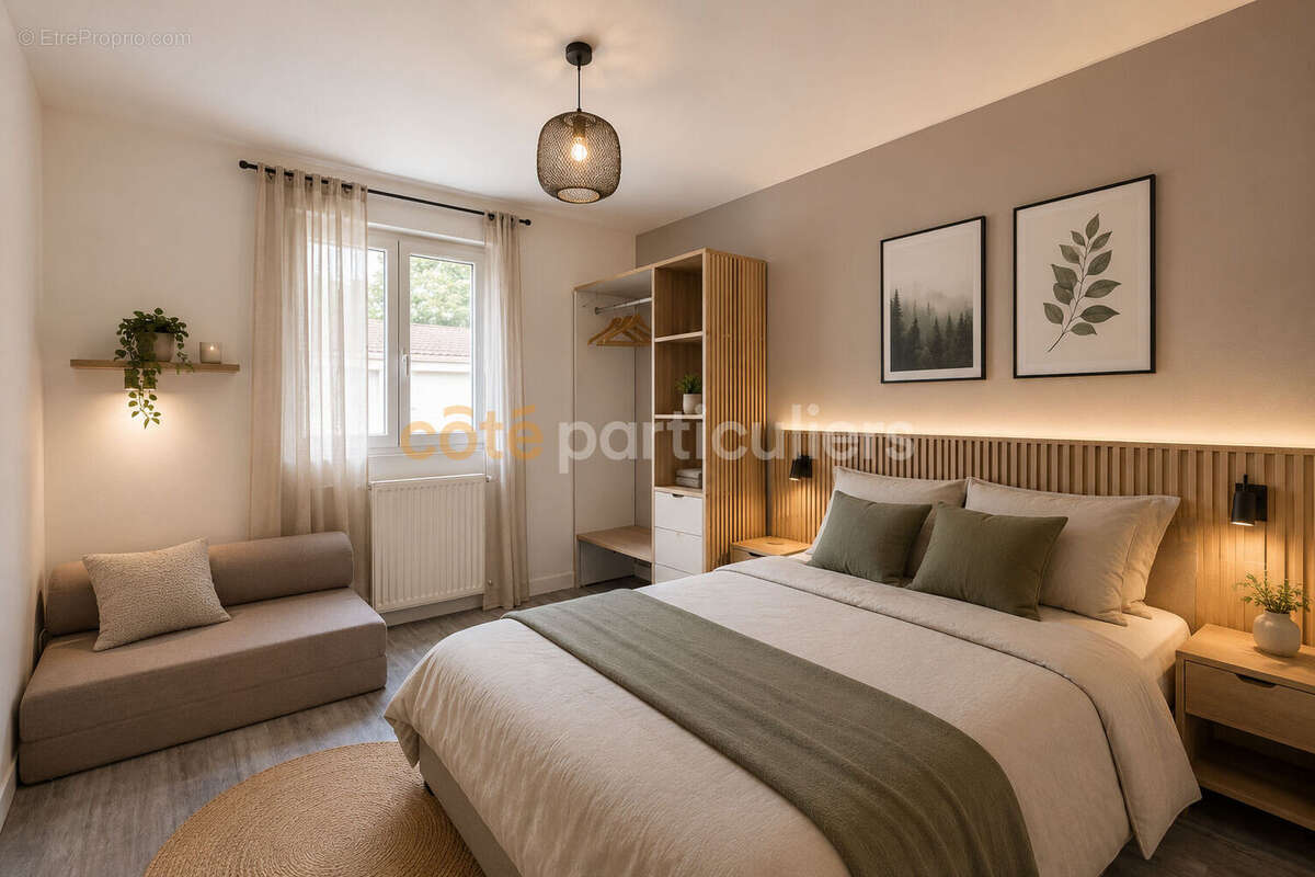 Basse-goulaine -- centre-bourg -- appartement 3 pièces -- 66.48 m² -- place de parking - photo 5