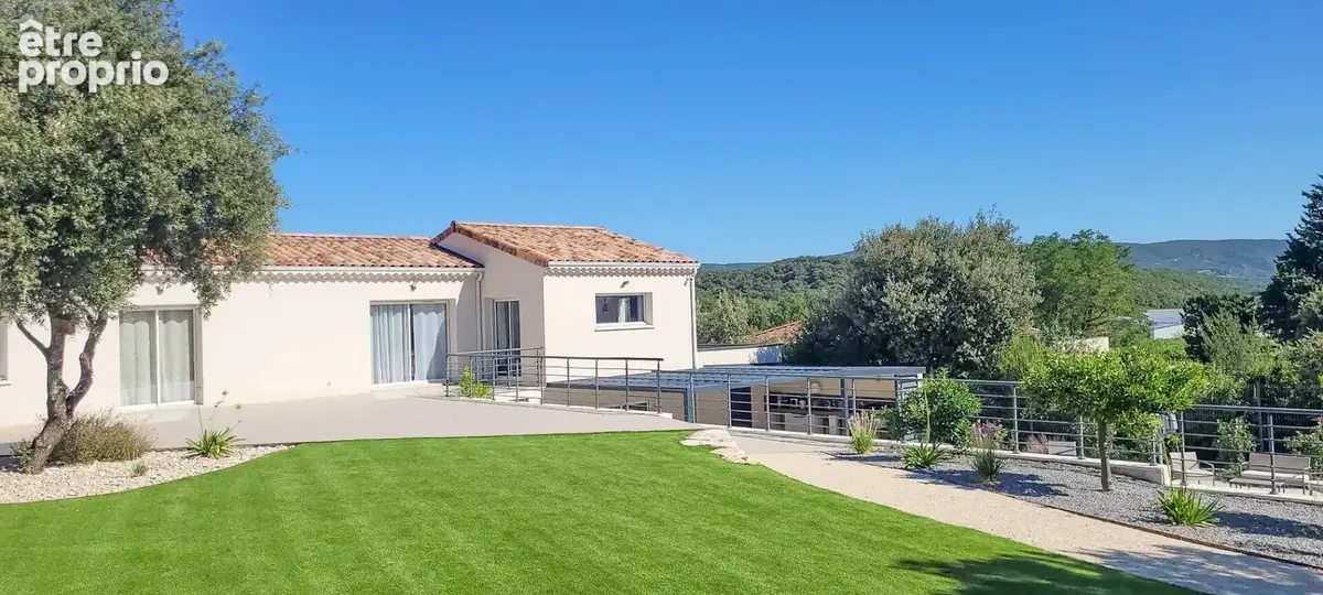 A vendre villa contemporaine- ardèche meridionale - photo 4