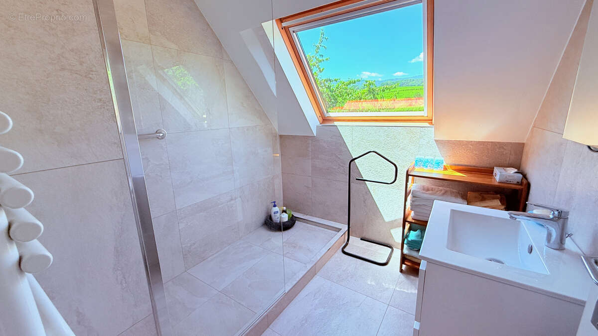 Maison - 191m2 - 6 chambres - Terrain 1053m2 - En limite de zone constructible en haut de Zellenberg ! - photo 22