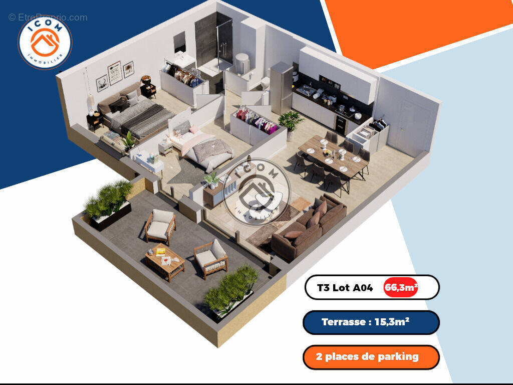 Appartement à PORTO-VECCHIO