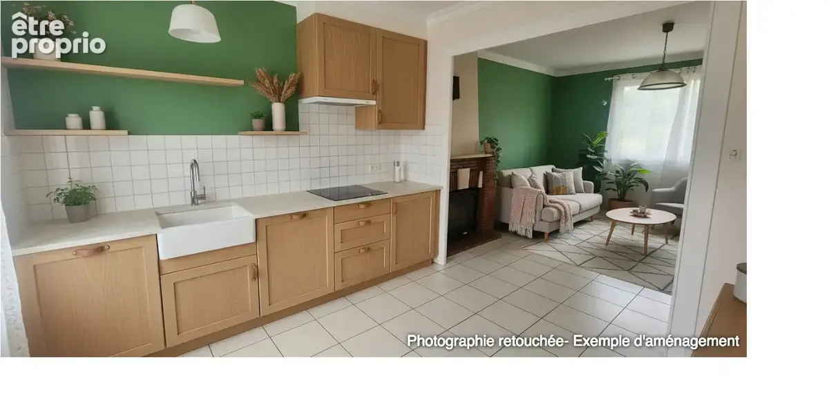 ROUANS   Maison à rénover avec sous-sol complet, combles aménageables et dépendances - photo 5