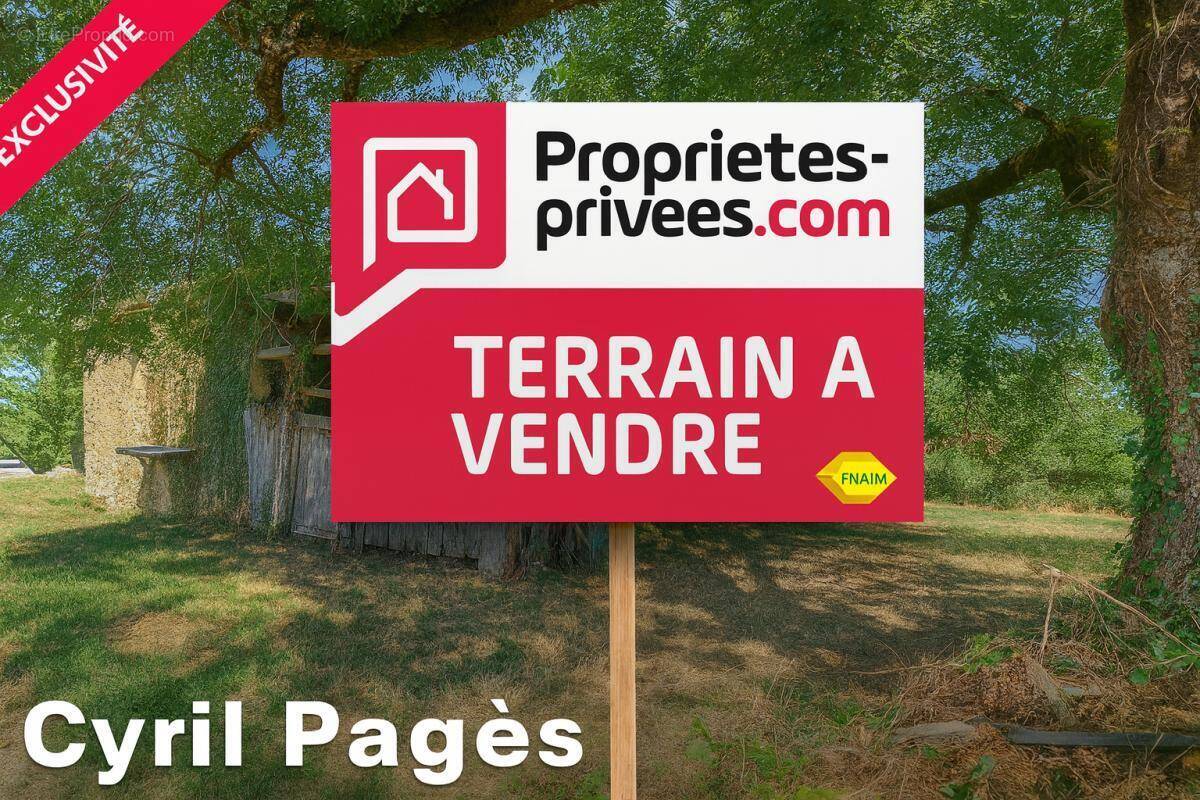 Terrain à LACAZE