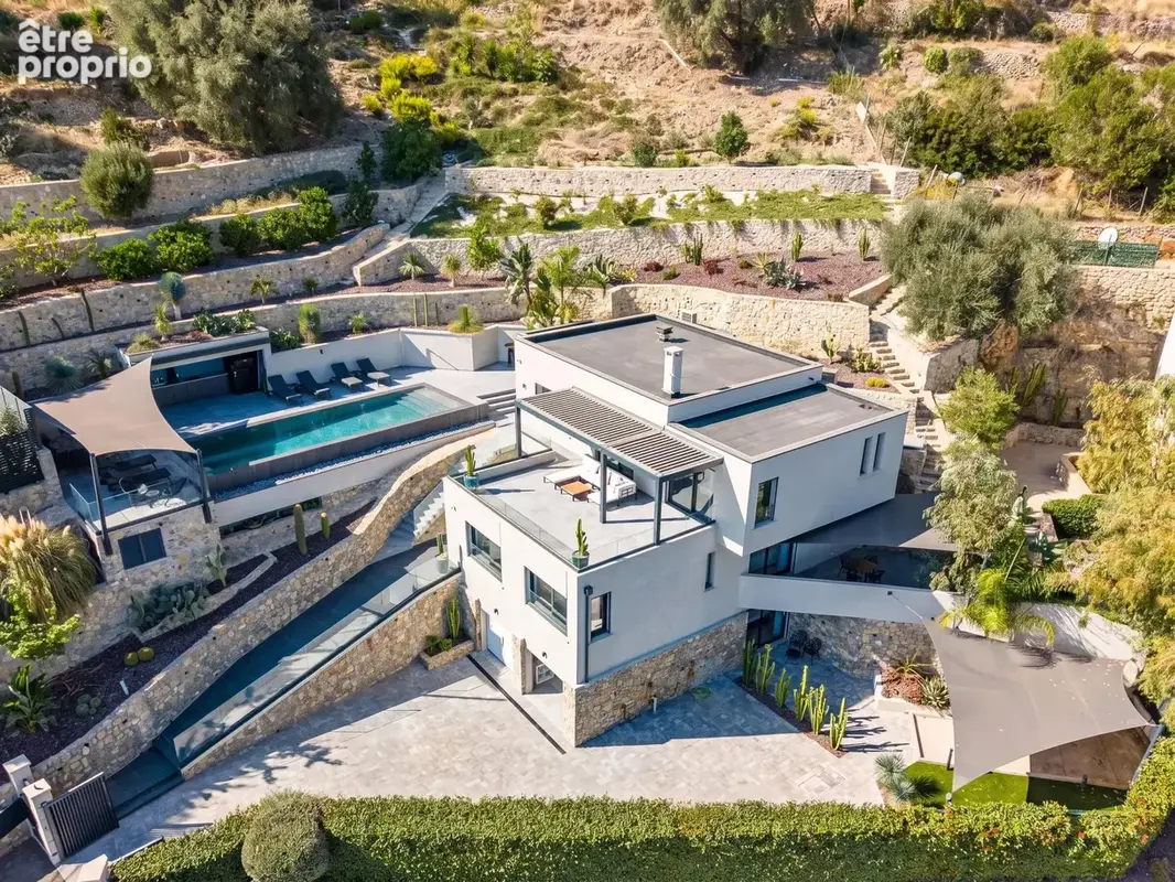 Èze – Villa contemporaine rénovée avec vue mer - photo 5