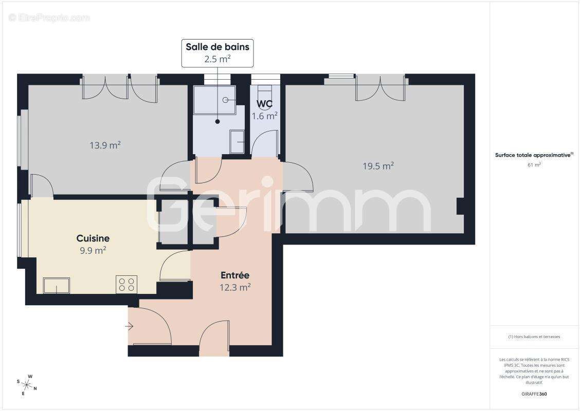 Appartement à GRENOBLE