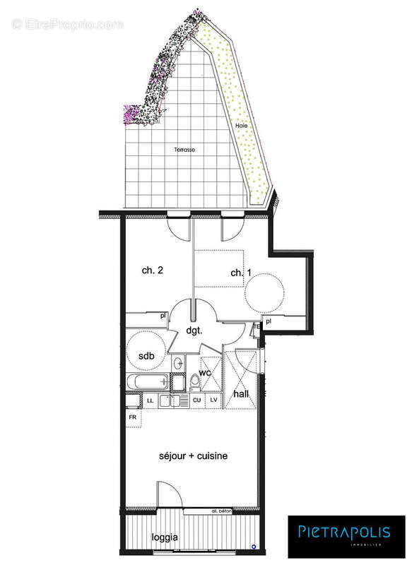 Appartement à LYON-7E