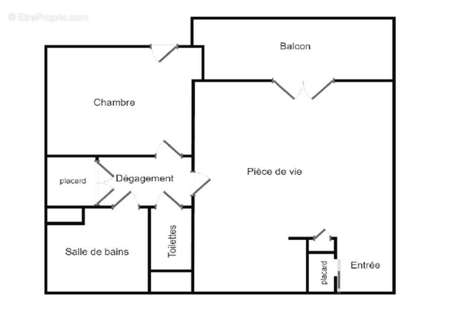 Appartement à L'ISLE-D'ABEAU