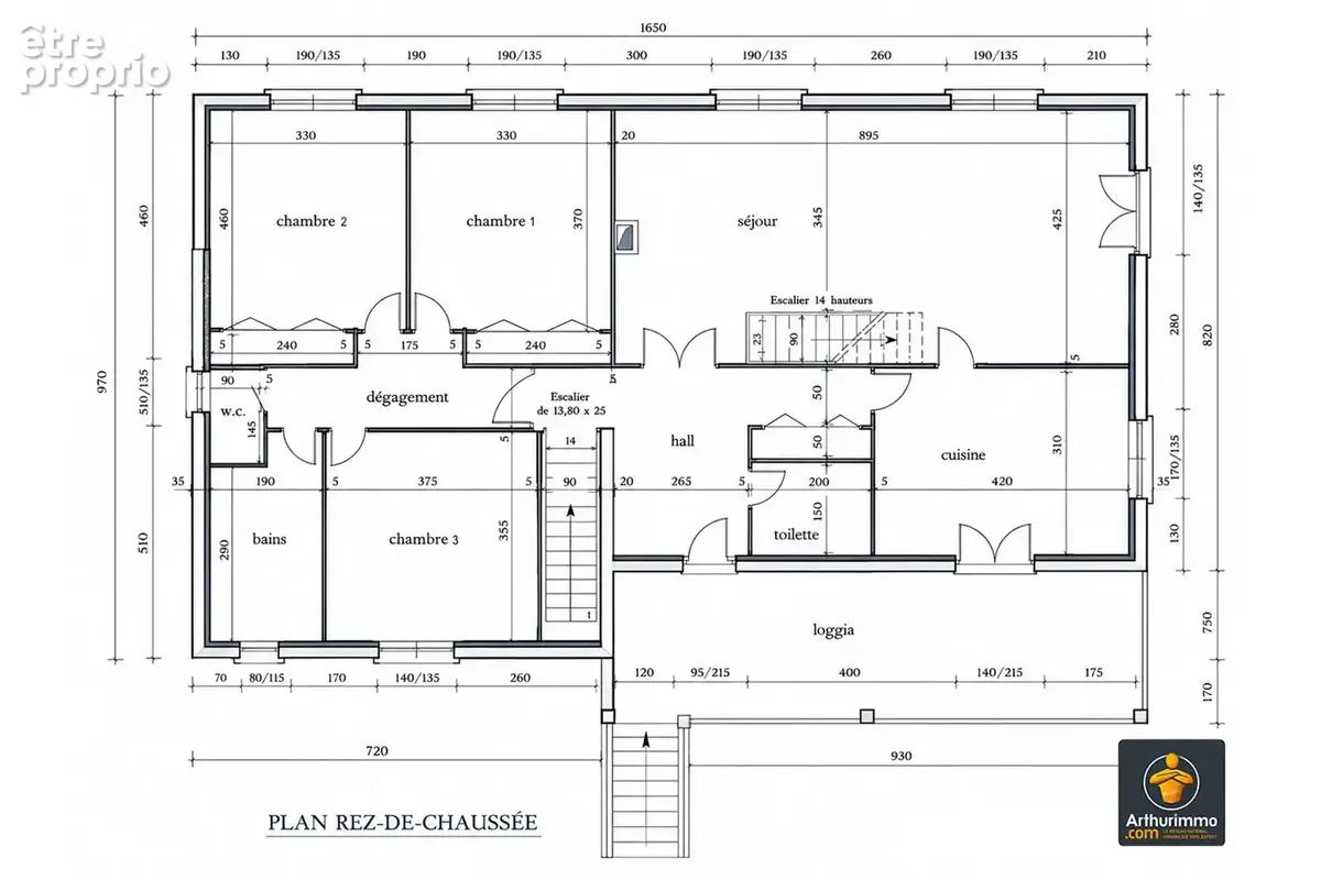 Brignais centre – Maison familiale 6 pièces de 193 m² habitables sur terrain clos de 1 000 m² - photo 22