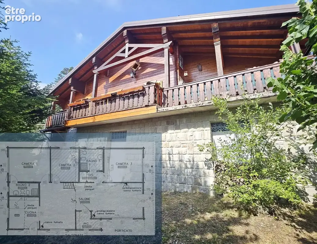 Chalet et Terrain à Peïra-Cava - photo 1