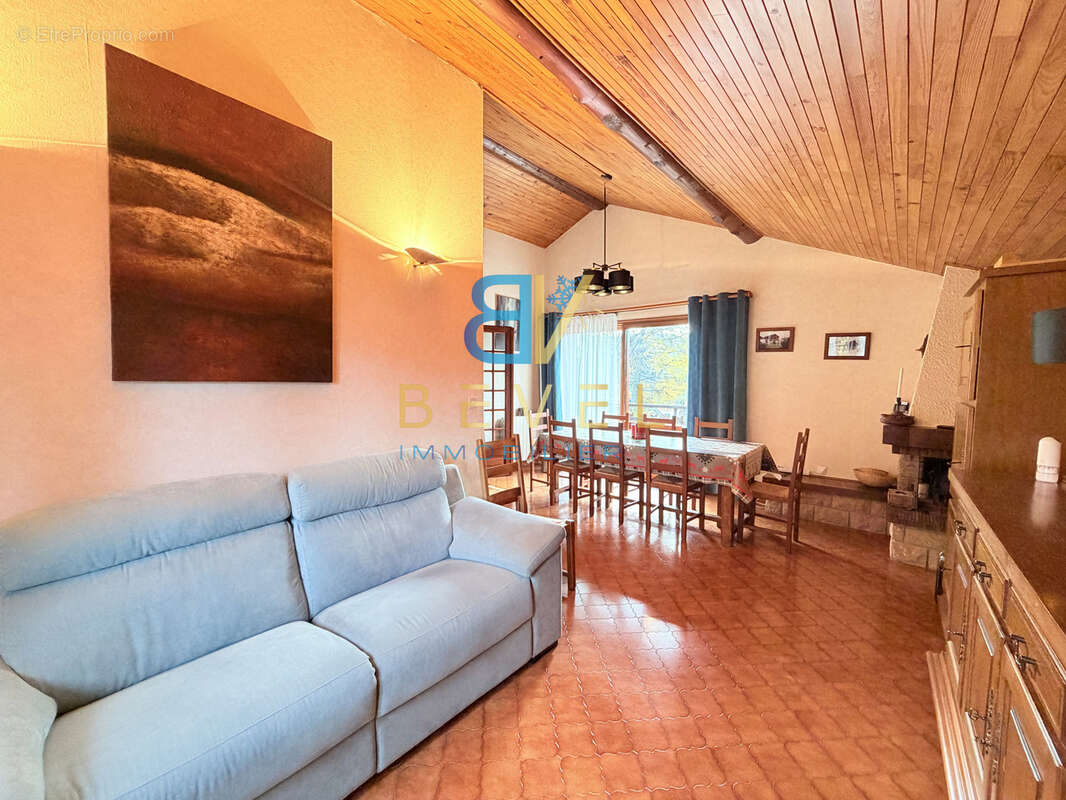(73) la toussuire - rare chalet indépendant avec grand terrain - centre station - photo 16