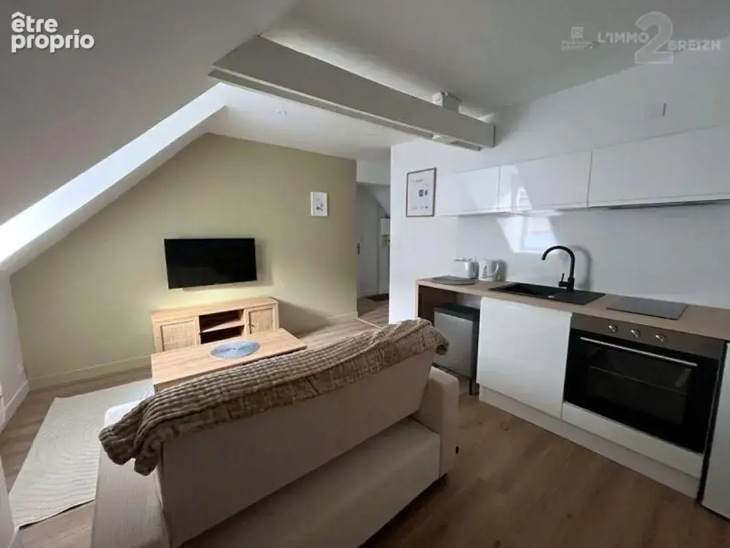 Immeuble de rapport, 3 T2 meublés loués, rénovation intégrale - photo 4