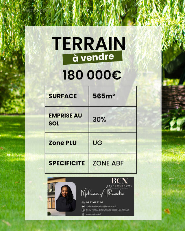 Terrain à MONTSOULT