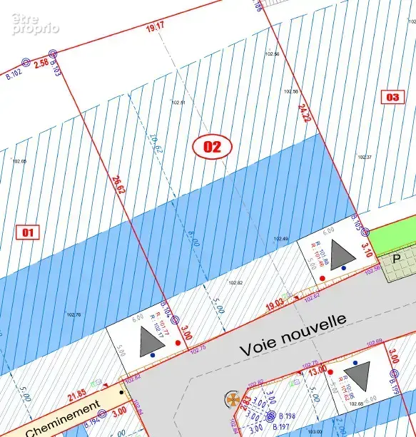 Terrain dans le centre bourg de QUEVERT - Dépôt immédiat de permis - photo 2