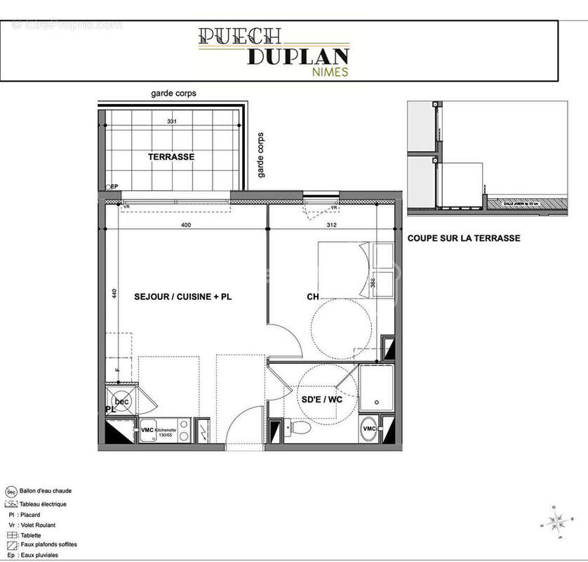 Appartement à NIMES