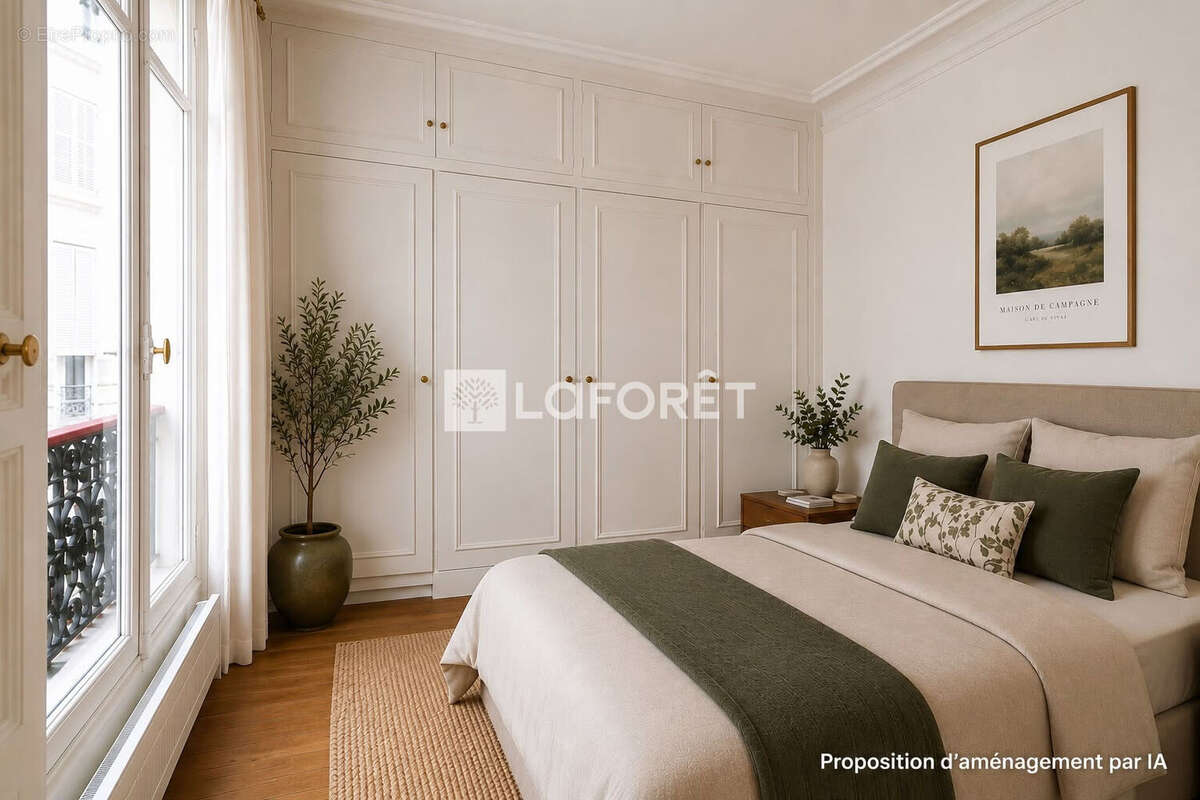 Proche place wagram - bel immeuble - 2 pieces - elegant - au calme - photo 5
