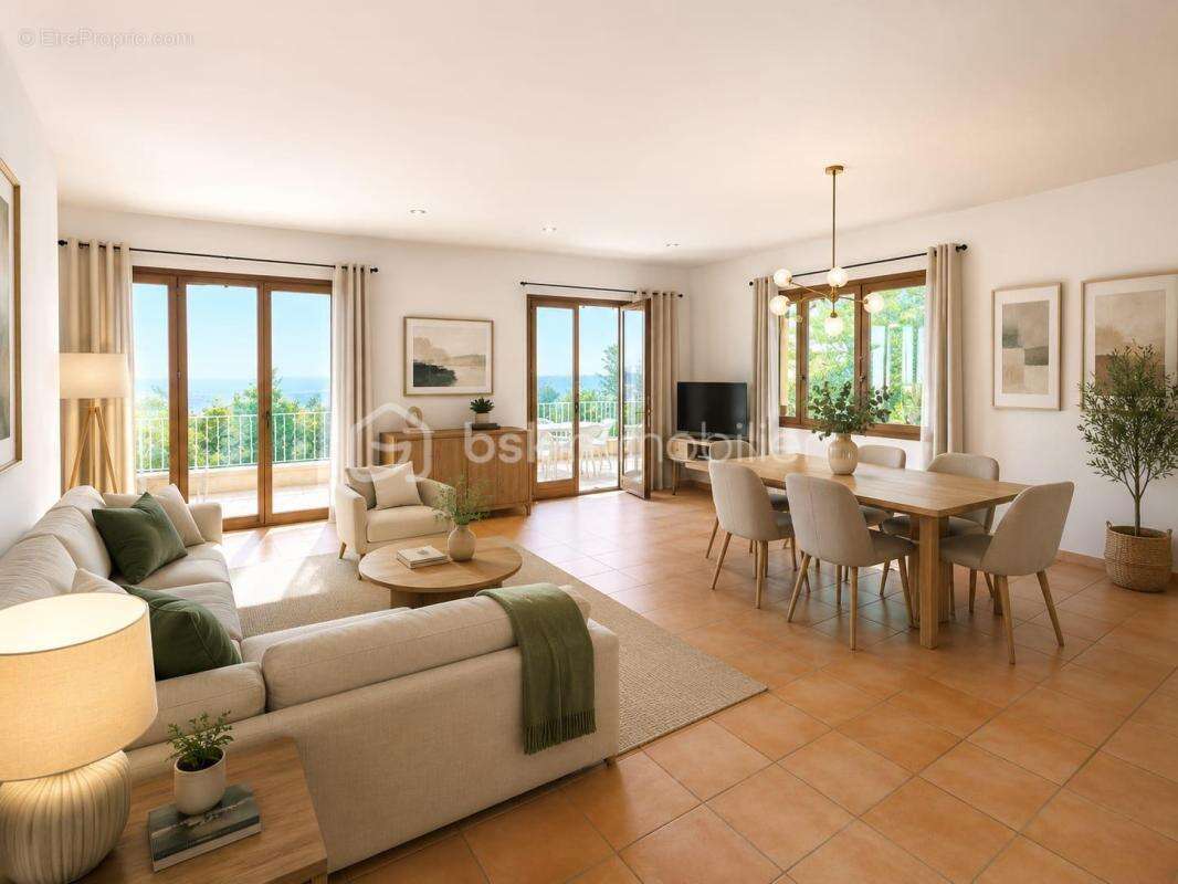 Saint-Jeannet –  propriété avec vue mer panoramique, appartement indépendant et fort potentiel de valorisation - photo 11