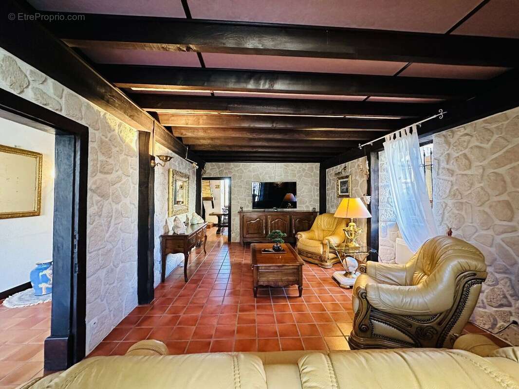 Grande maison de village sur la commune de Prat-Bonrepaux 09160. - photo 3