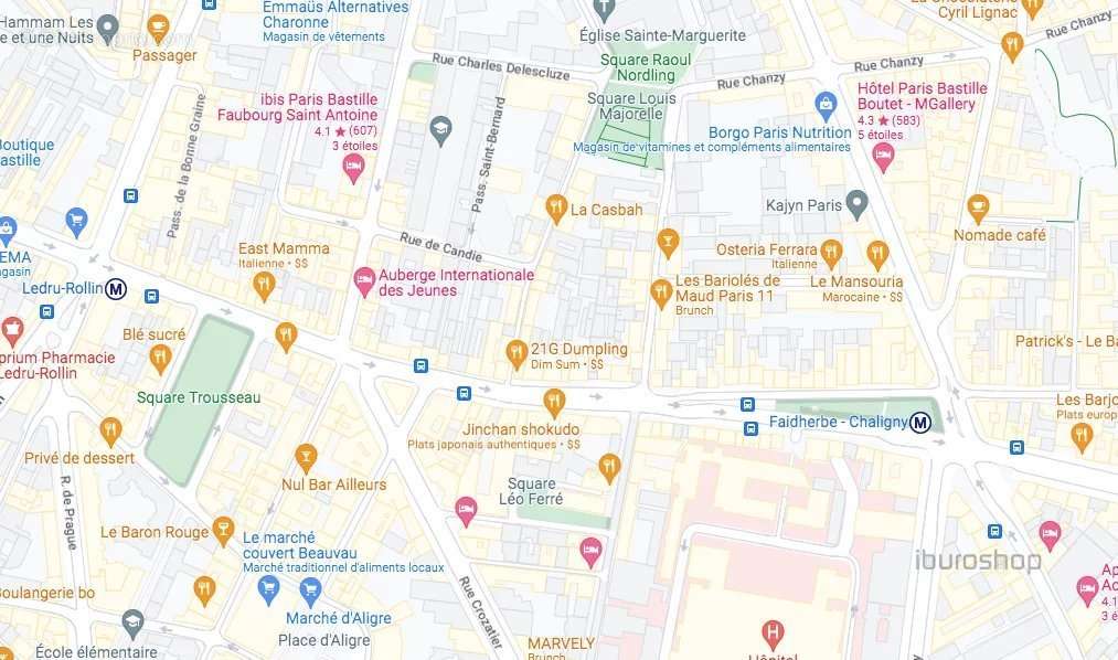 Commerce à PARIS-11E