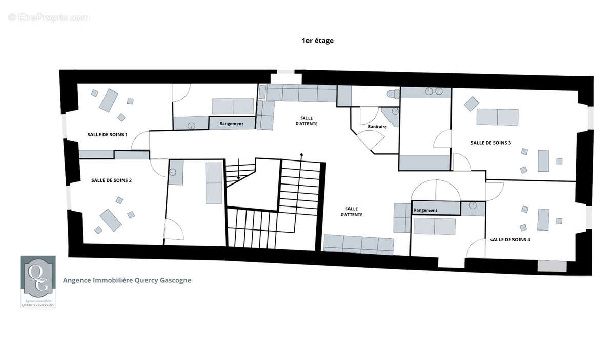 Idéal investisseur, maison de village en pierre en plein coeur de village 241 m2 habitable - photo 13