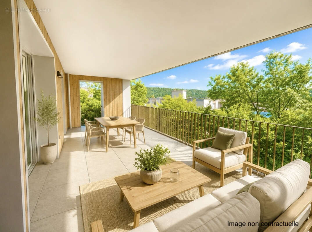 T3 neuf 68m2 loggia 22m2  parking - photo 5