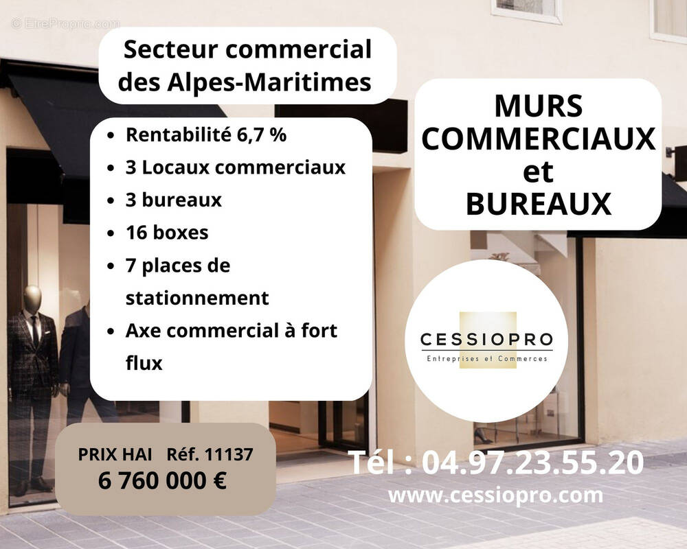 Commerce à NICE