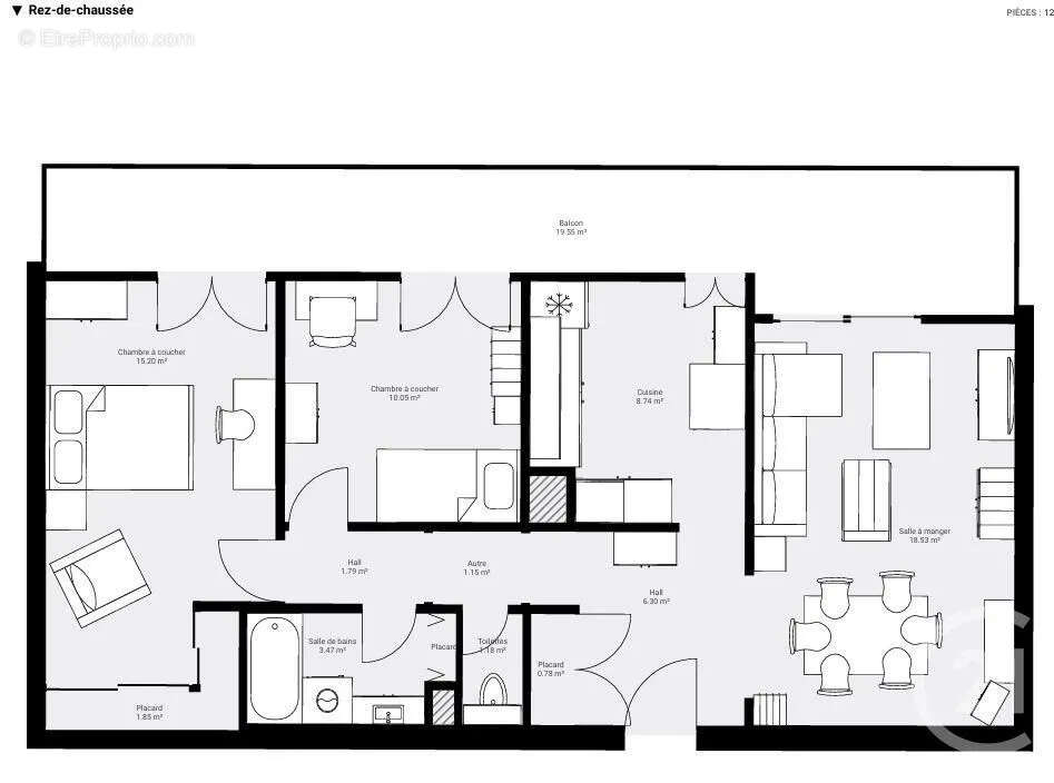 Appartement à THONON-LES-BAINS