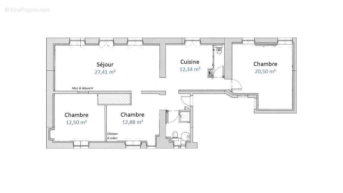 Appartement à ASNIERES-SUR-SEINE