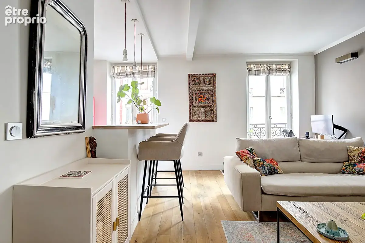 Appartement Paris 2 pièce(s) 40 m2 - photo 5