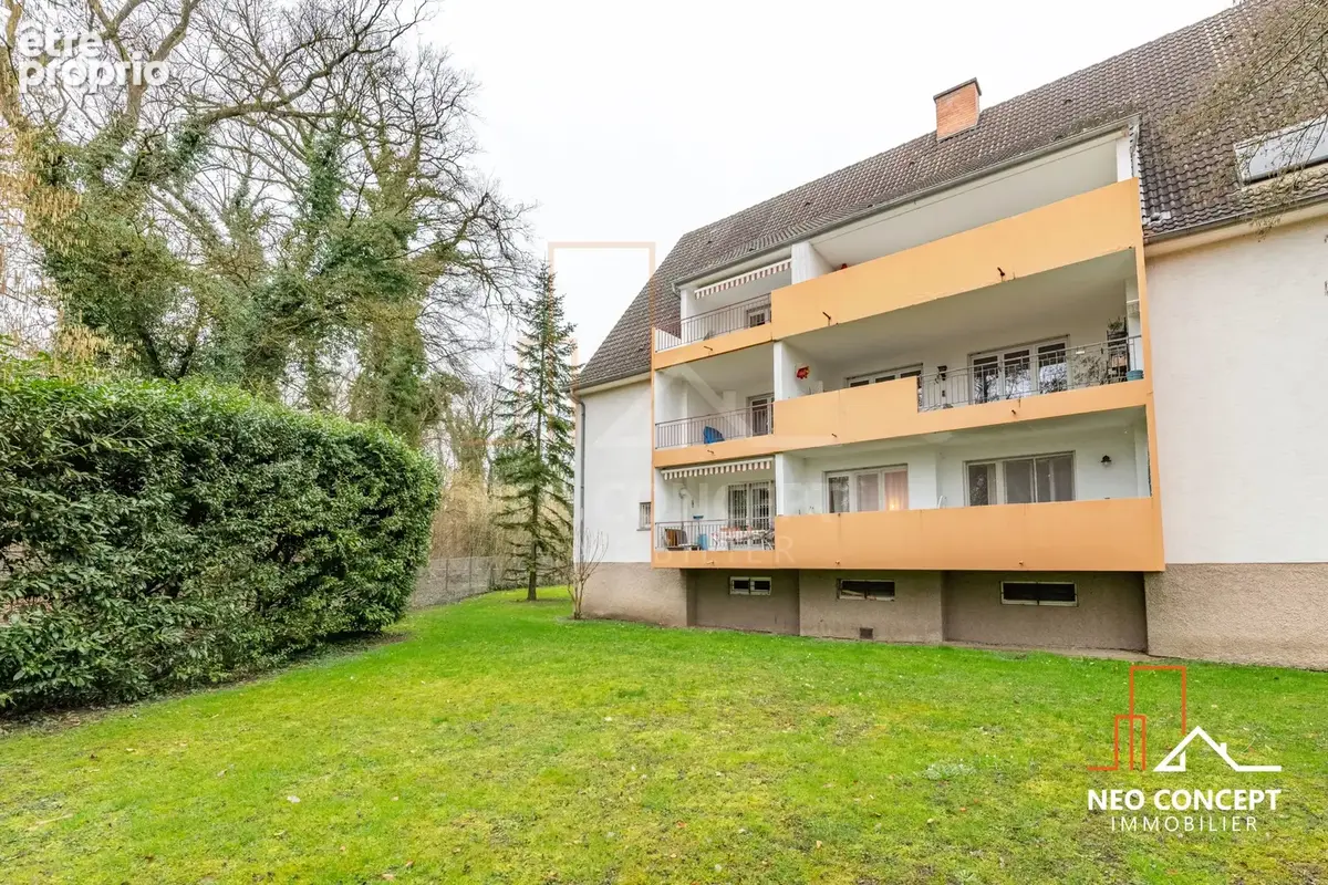 Beau 3 pièces de 69,15 m2 loi carrez avec garage, cave et terrasse sis Rue du Rhin Tortu / STRASBOURG. - photo 20