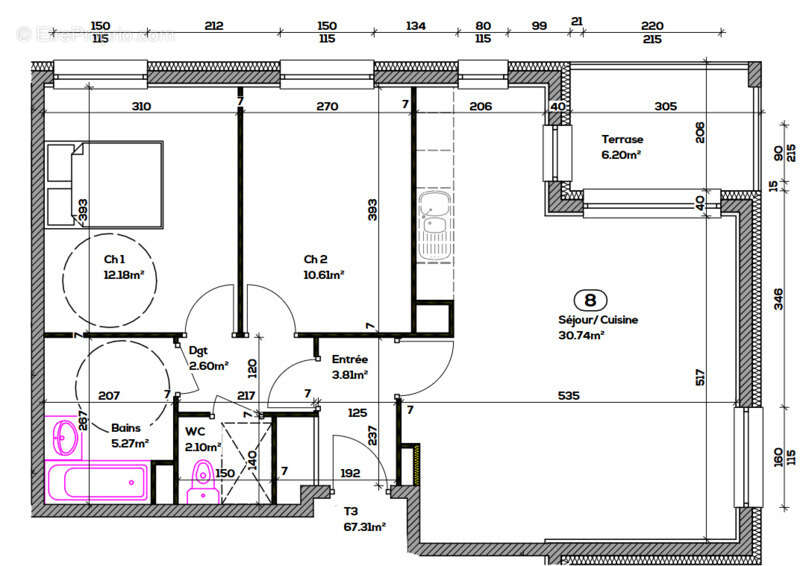 Appartement à SEYSSEL