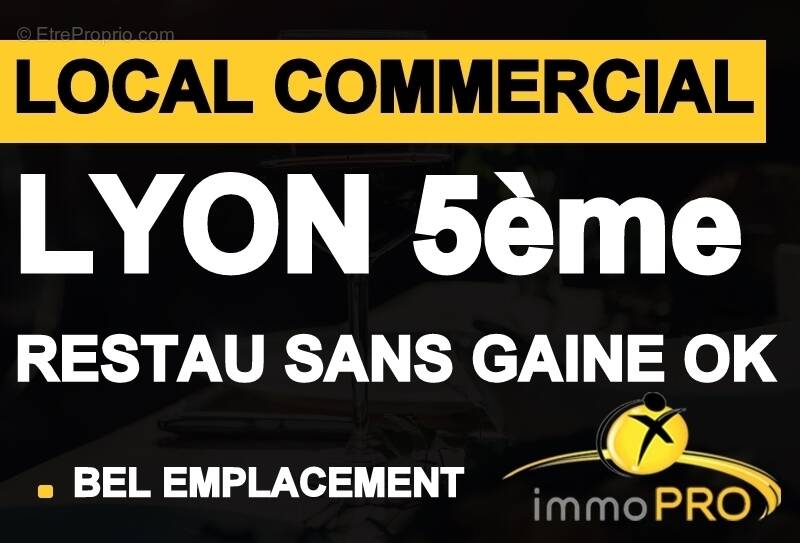 Commerce à LYON-5E