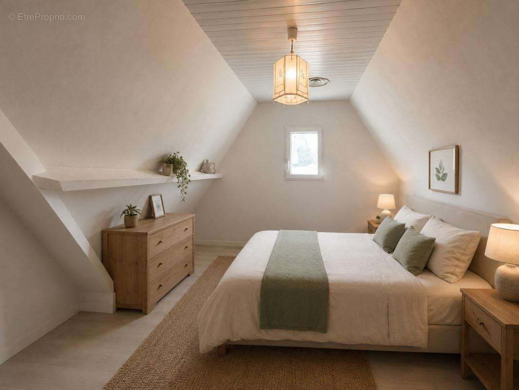 Elegante maison renovee vie de plain-pied  126 m²  4 chambres  terrain clos de 600 m²   brech (56) - photo 13