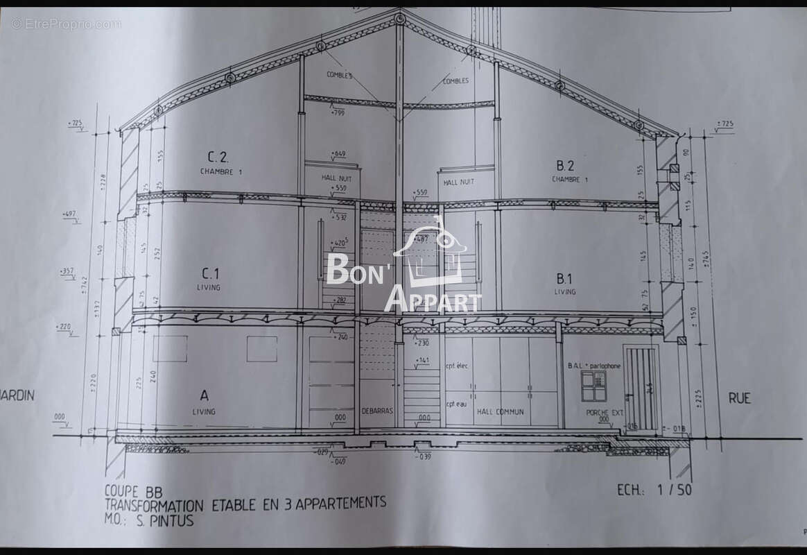 Appartement à ALLONDRELLE-LA-MALMAISON