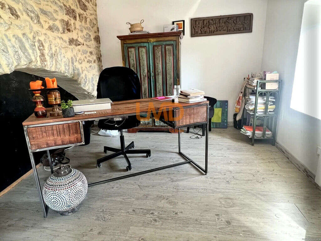 Ardèche SUD: Charmante maison de village en pierre avec terrasse - photo 12