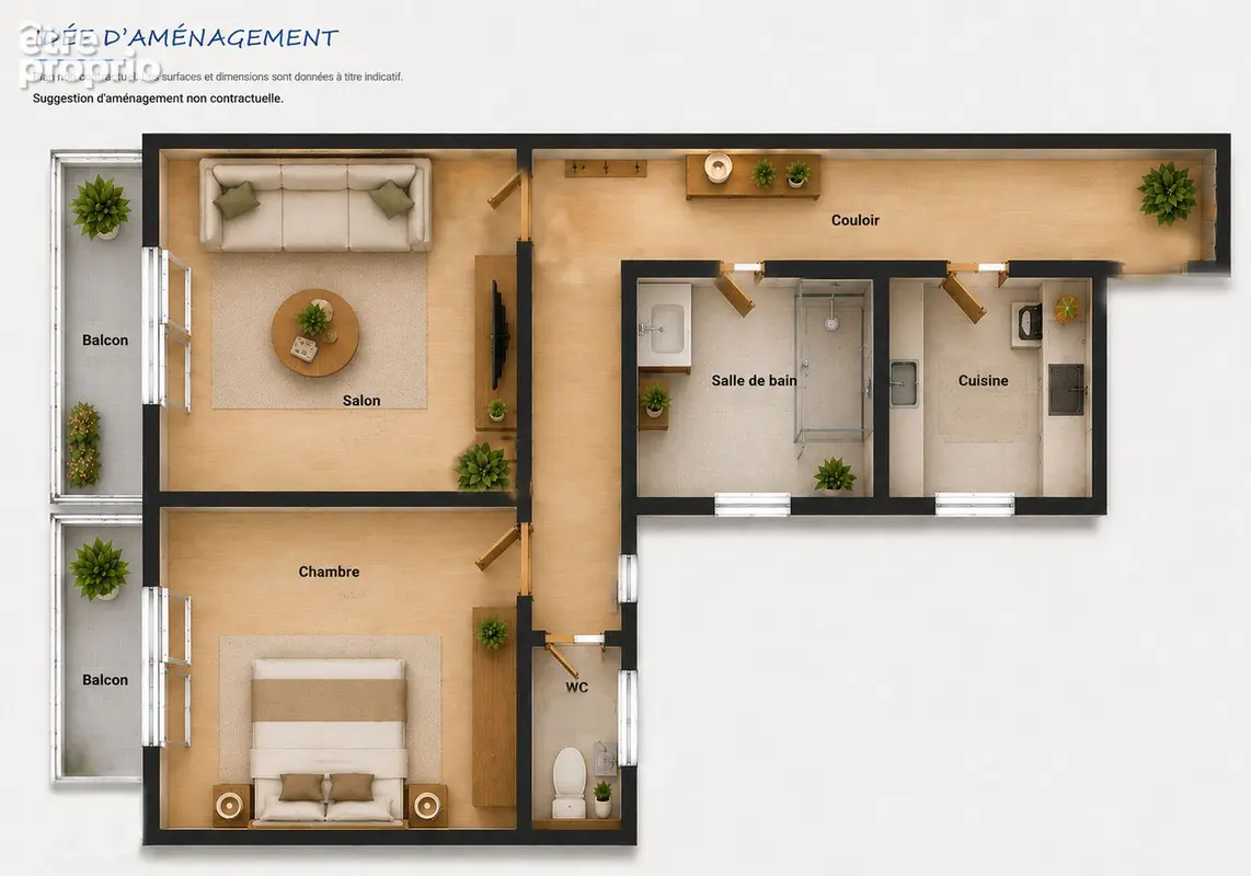 À vendre : Appartement 2 pièces avec vue dégagée à Paris  14 - photo 3