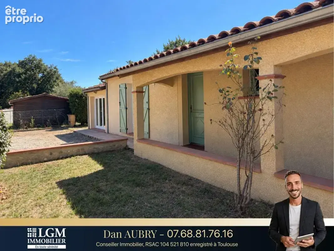 AUTERIVE – Maison familiale de plain-pied de 129 m², jardin sans vis-à-vis de 1 000 m² et garage de 32 m² - photo 2
