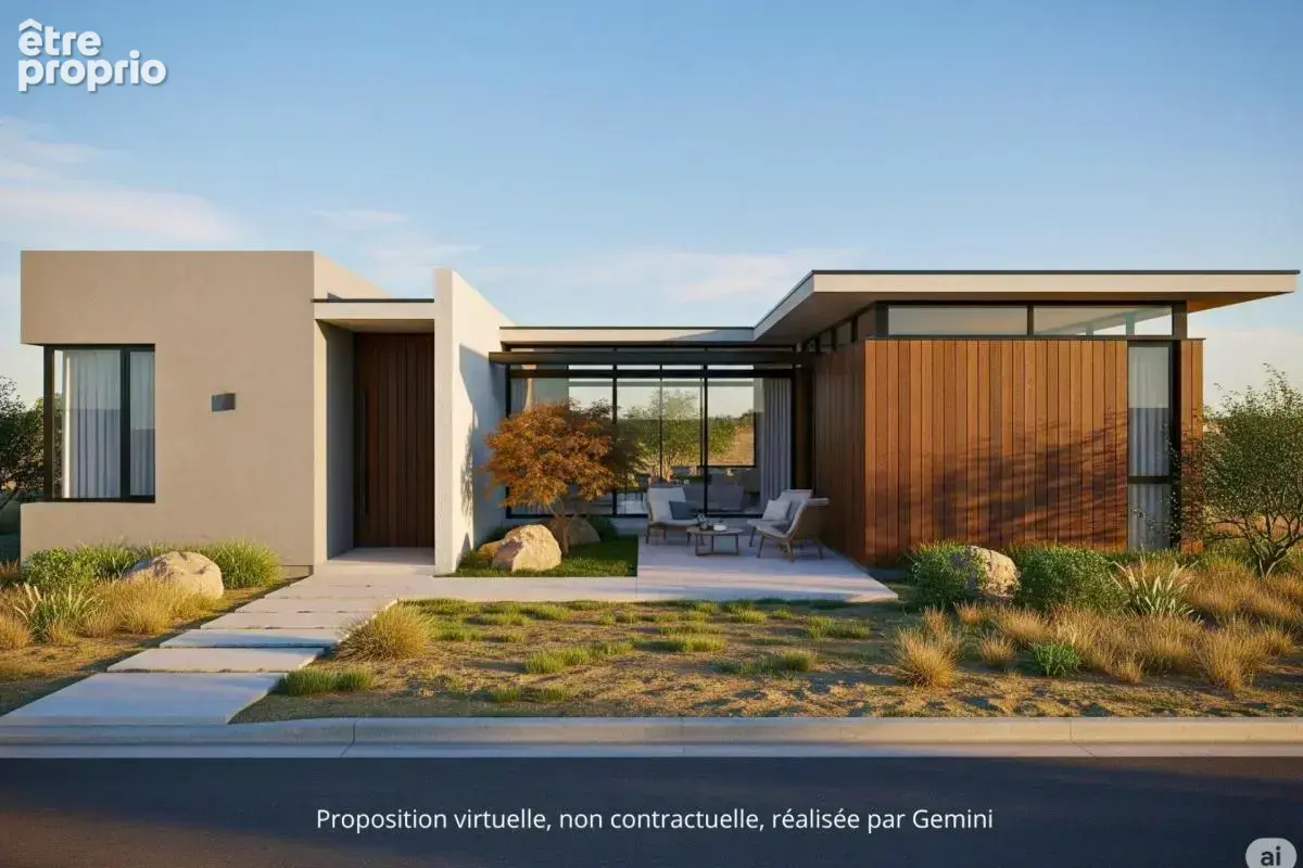 Terrain avec CU favorable à Brugheas – Projet maison individuelle - photo 4