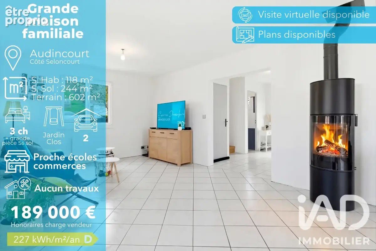 Photo 1 - Maison à AUDINCOURT