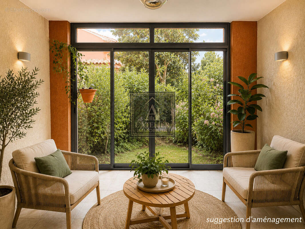 Appartement en rez-de-jardin avec extérieurs à proximité des commodités - photo 12