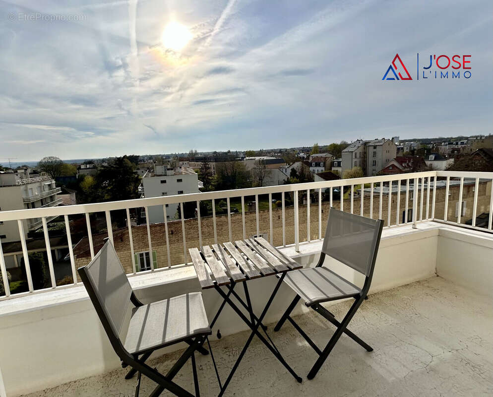 Terrasse sans vis-à-vis - Appartement à MAISONS-LAFFITTE