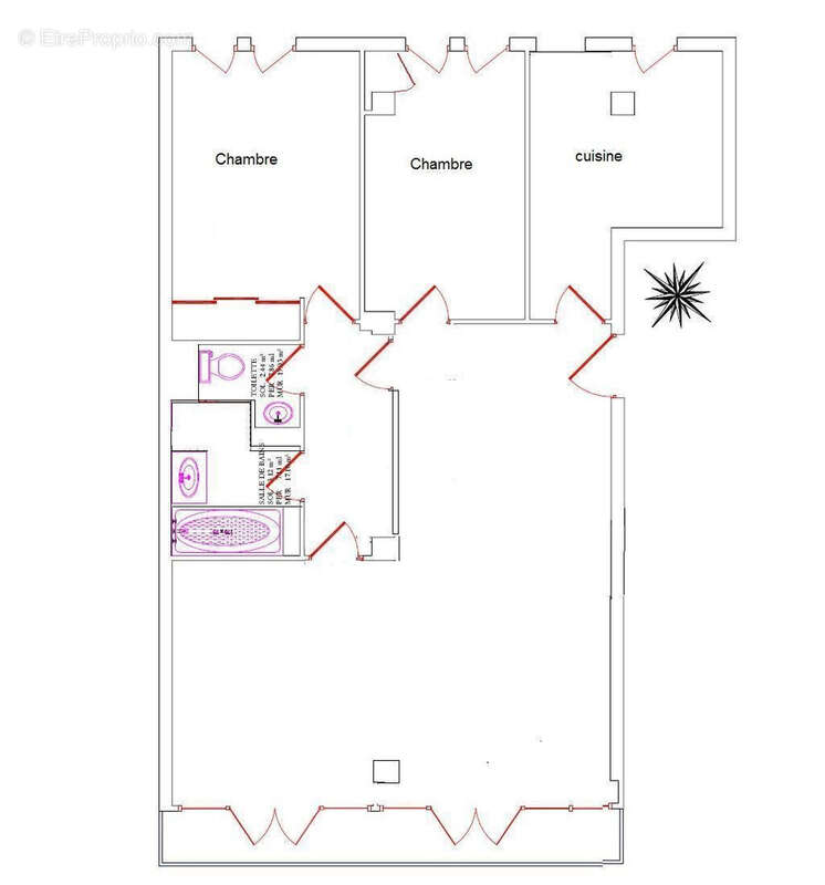 Appartement à BOULOGNE-BILLANCOURT