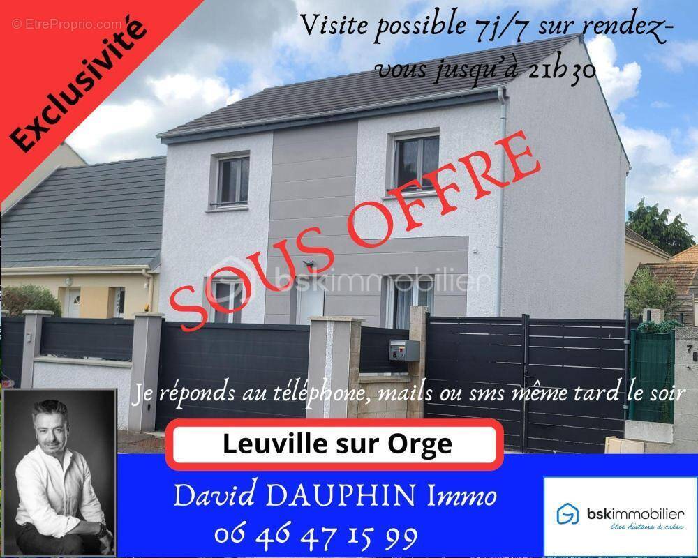 Maison à LEUVILLE-SUR-ORGE