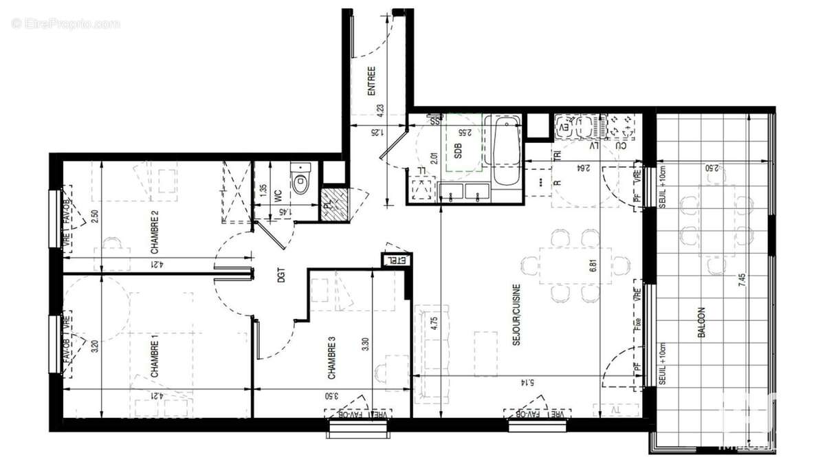 Photo 4 - Appartement à ANDREZIEUX-BOUTHEON